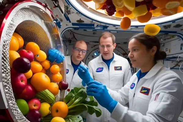 Processos de Desidratação e Conservação de Alimentos para Estações Espaciais em Gravidade Zero